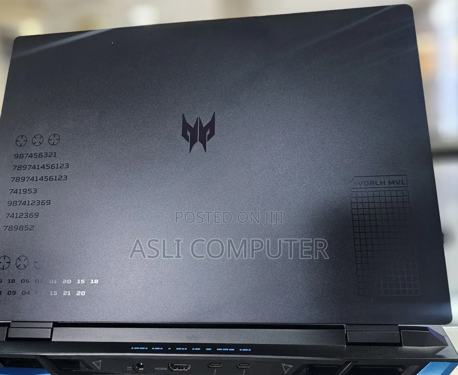 New Laptop Acer Predator Helios 300 16GB Intel Core i9 SSD 1T