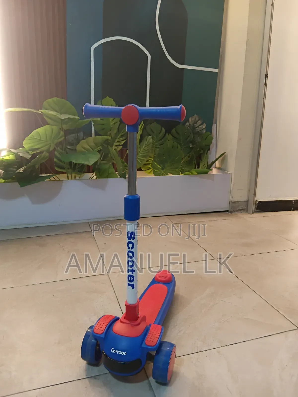 Cartoon Scooter