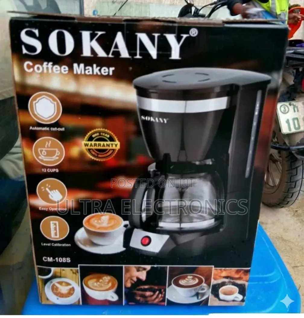 Sokany Cm-108s Coffee Maker Enjoy Café-Style Coffee From the Comfor