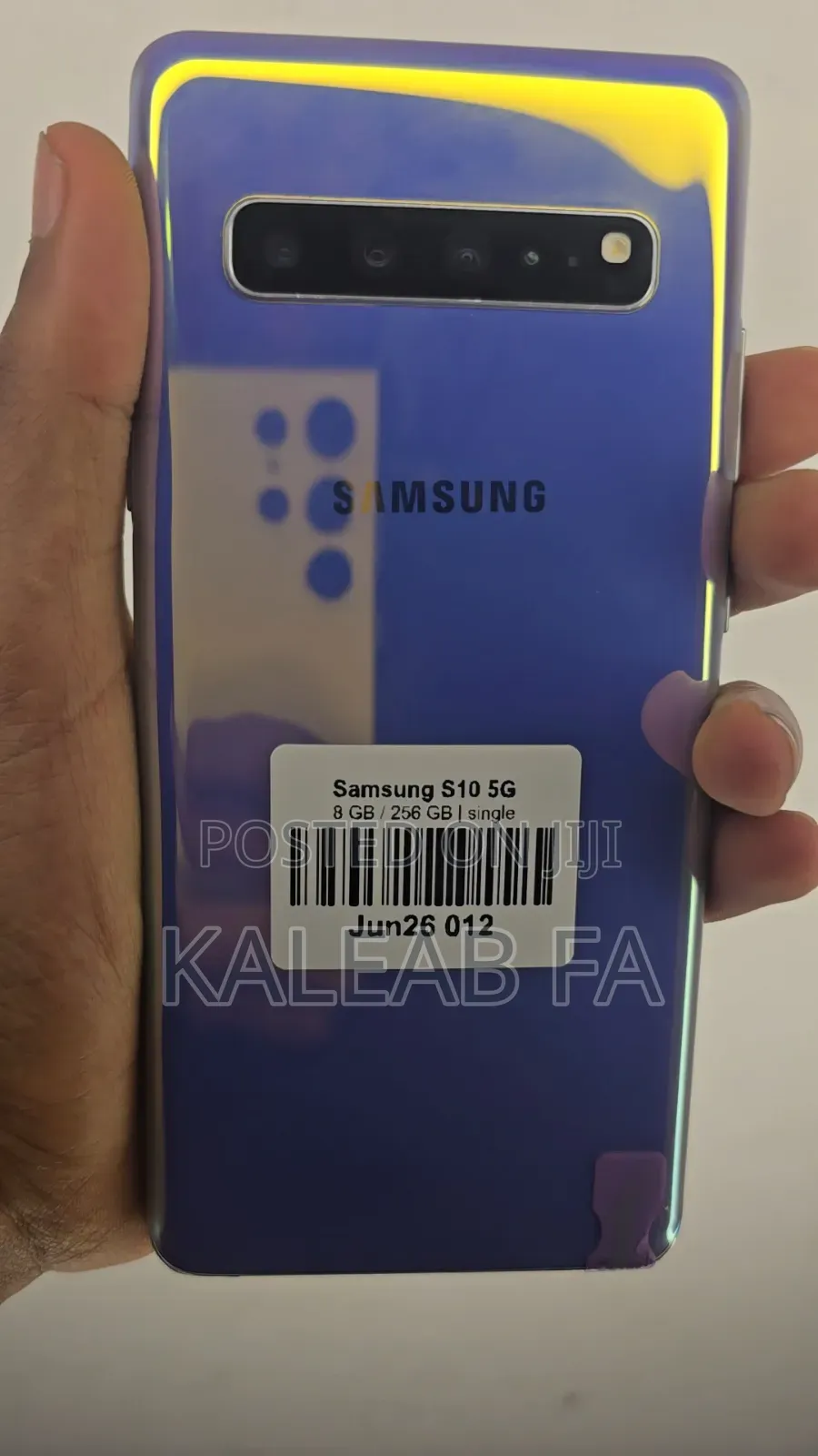 New Samsung Galaxy S10 5G 256 GB Silver
