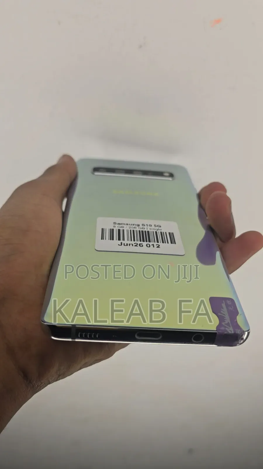 New Samsung Galaxy S10 5G 256 GB Silver
