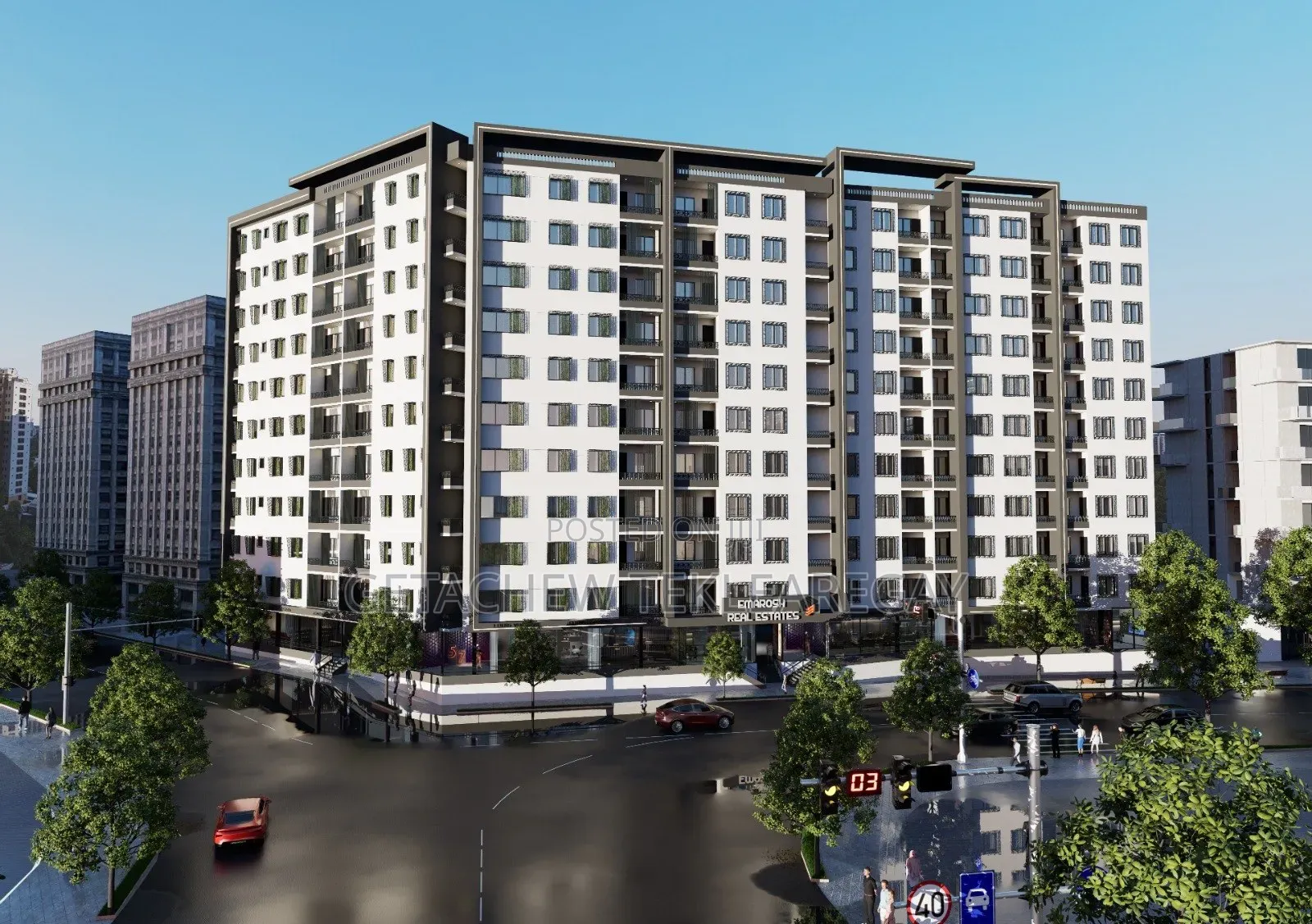 Furnished 1bdrm Apartment in Mon Real Estste, Kolfe Keranio for sale