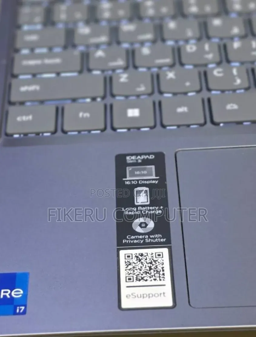 New Laptop Lenovo Ideapad 3 16GB Intel Core i7 SSD 512GB