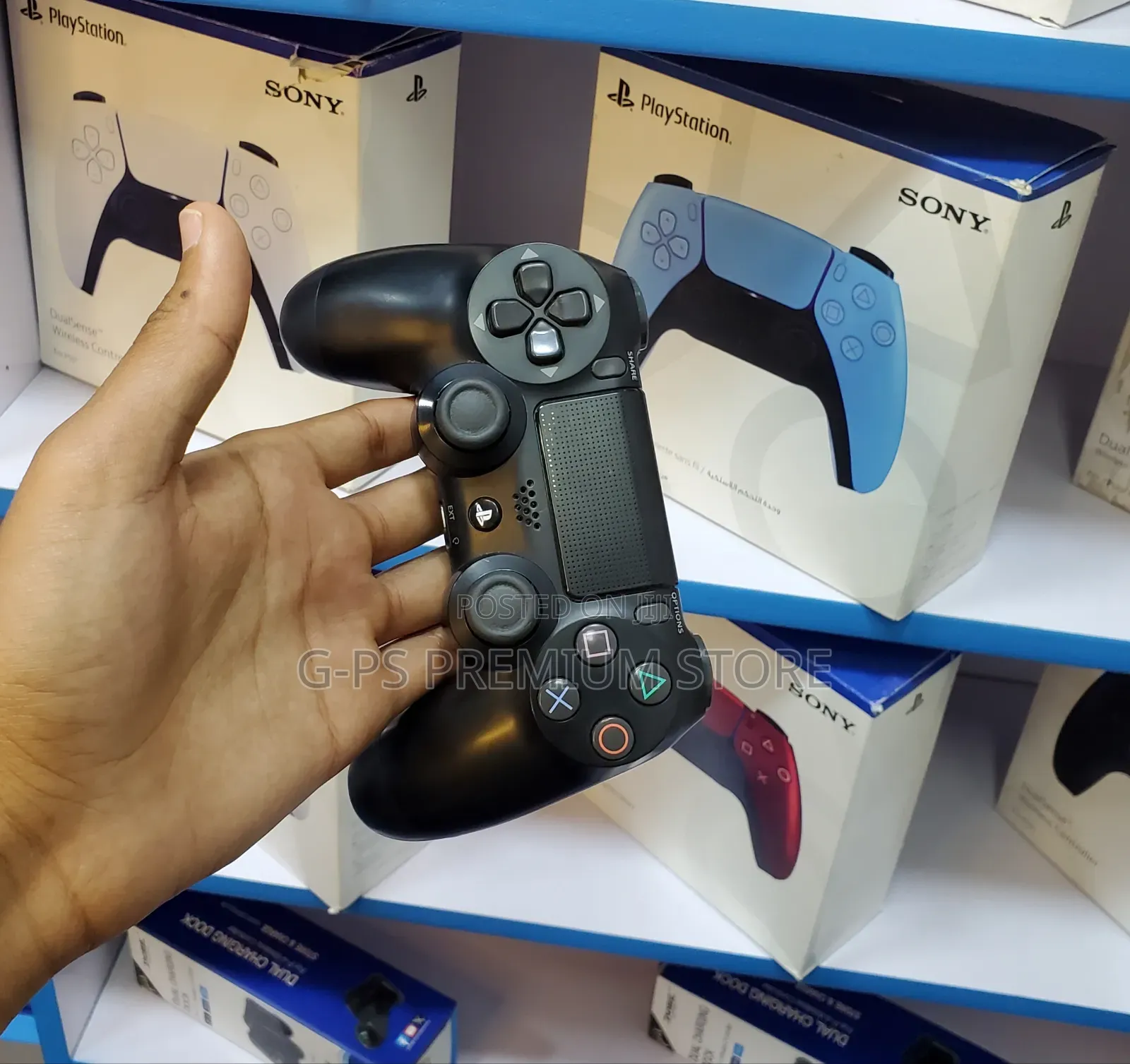  Original PS4 Controller – በተለያዩ ቀለማት