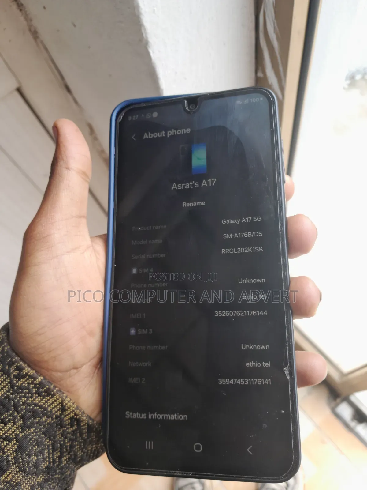 New Samsung Galaxy A17 5G 256 GB Black