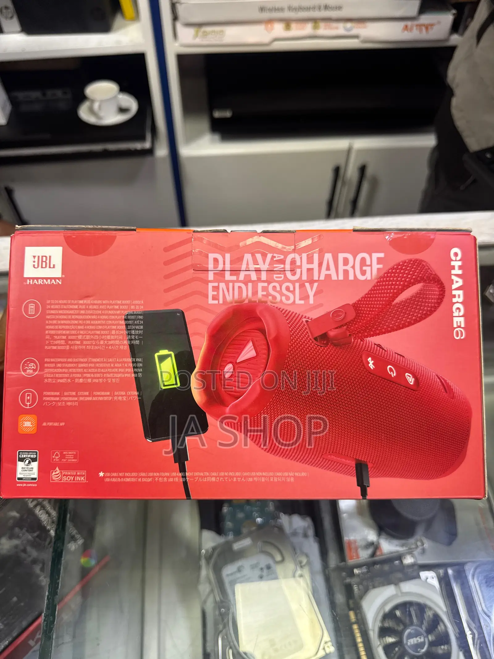JBL Charge 6 Bluetooth Speaker