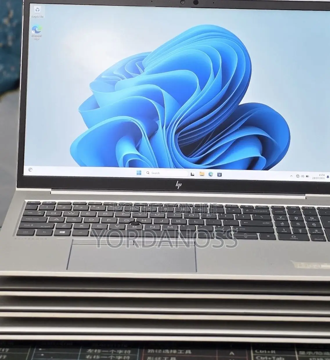 New Laptop HP EliteBook 850 G8 16GB Intel Core i7 SSD 512GB
