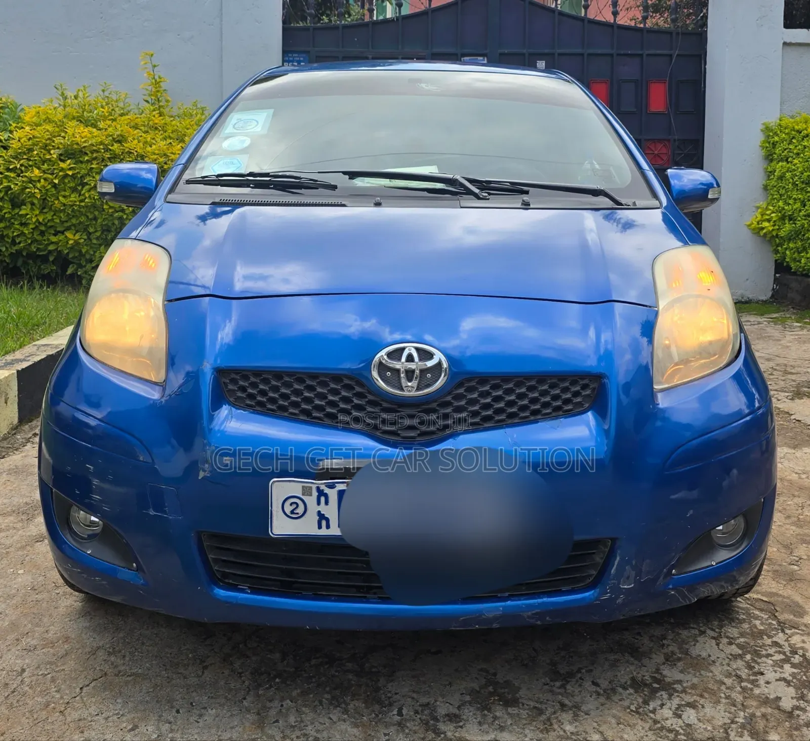 Toyota Yaris 2010 Blue