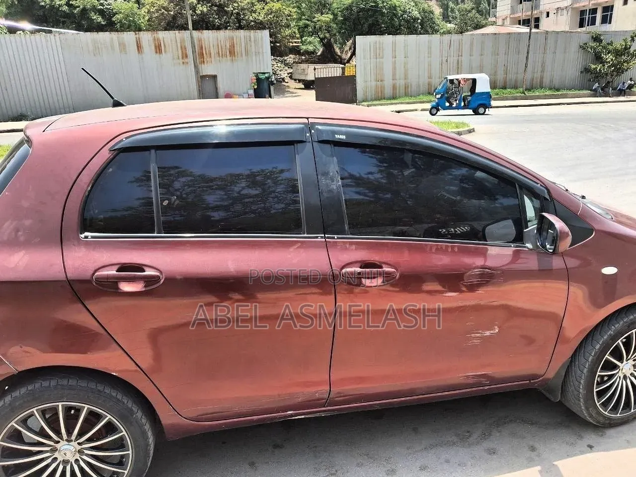 Toyota Yaris 2007 Red