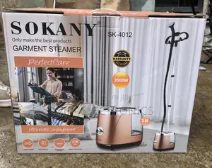 SOKANY Garment Steamer – 2000W, 3.5L Capacity Standing Clothes Steamer