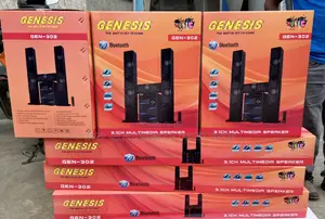 Genesis Multimedia Speaker System With Bluetooth, USB 3.1 Channel