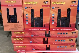 Genesis Multimedia Speaker System With Bluetooth, USB 3.1 Channel