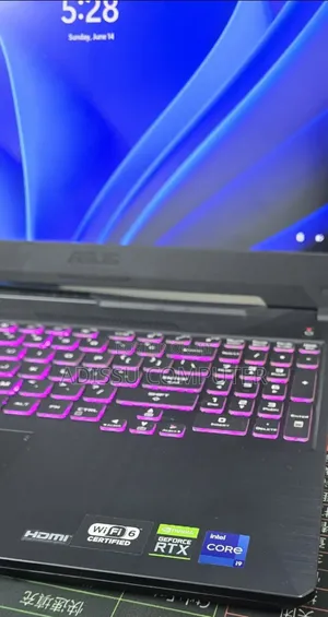 New Laptop Asus TUF Gaming F15 16GB Intel Core i9 SSD 512GB