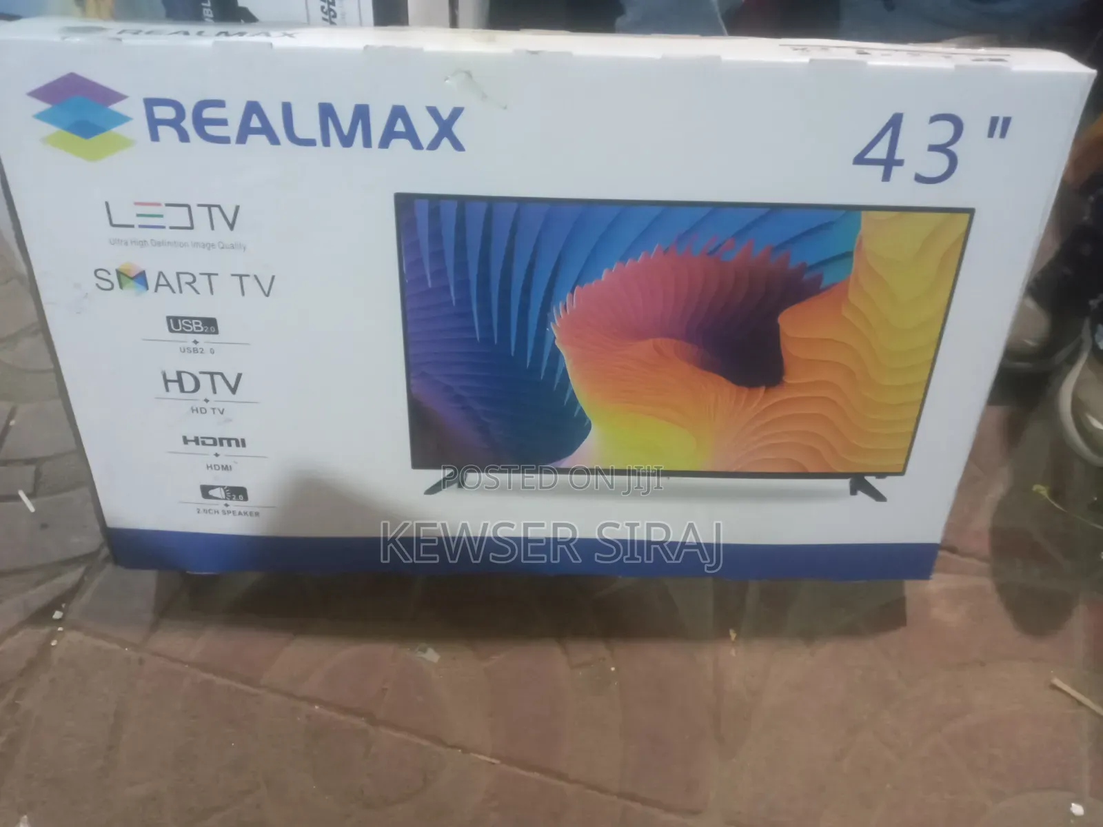 Real Max 43inch Smart TV Android