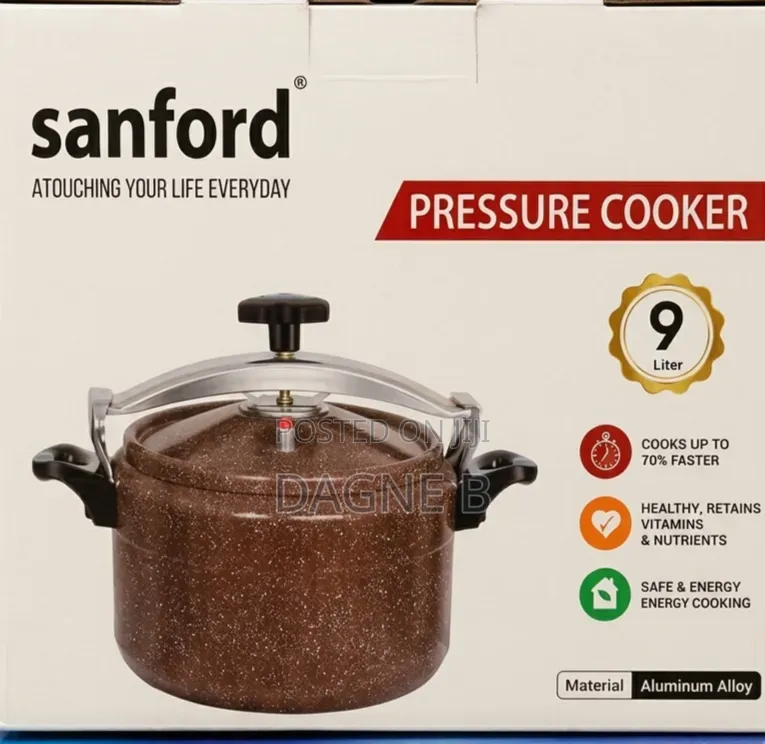 Pressure Cooker Sanford Aluminum Alloy ሳንፎርድ የሚጣድ ኩከር