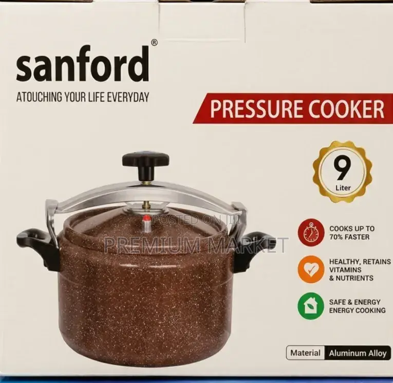 Pressure Cooker Sanford Aluminum Alloy ሳንፎርድ የሚጣድ ኩከር