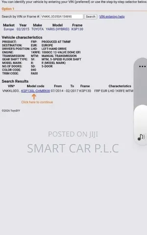 Toyota Yaris 2015 White