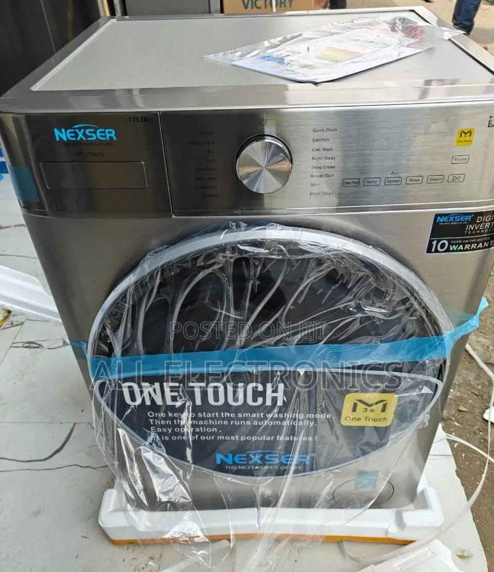 Nexser 12kg Automatic Front Washing Machine