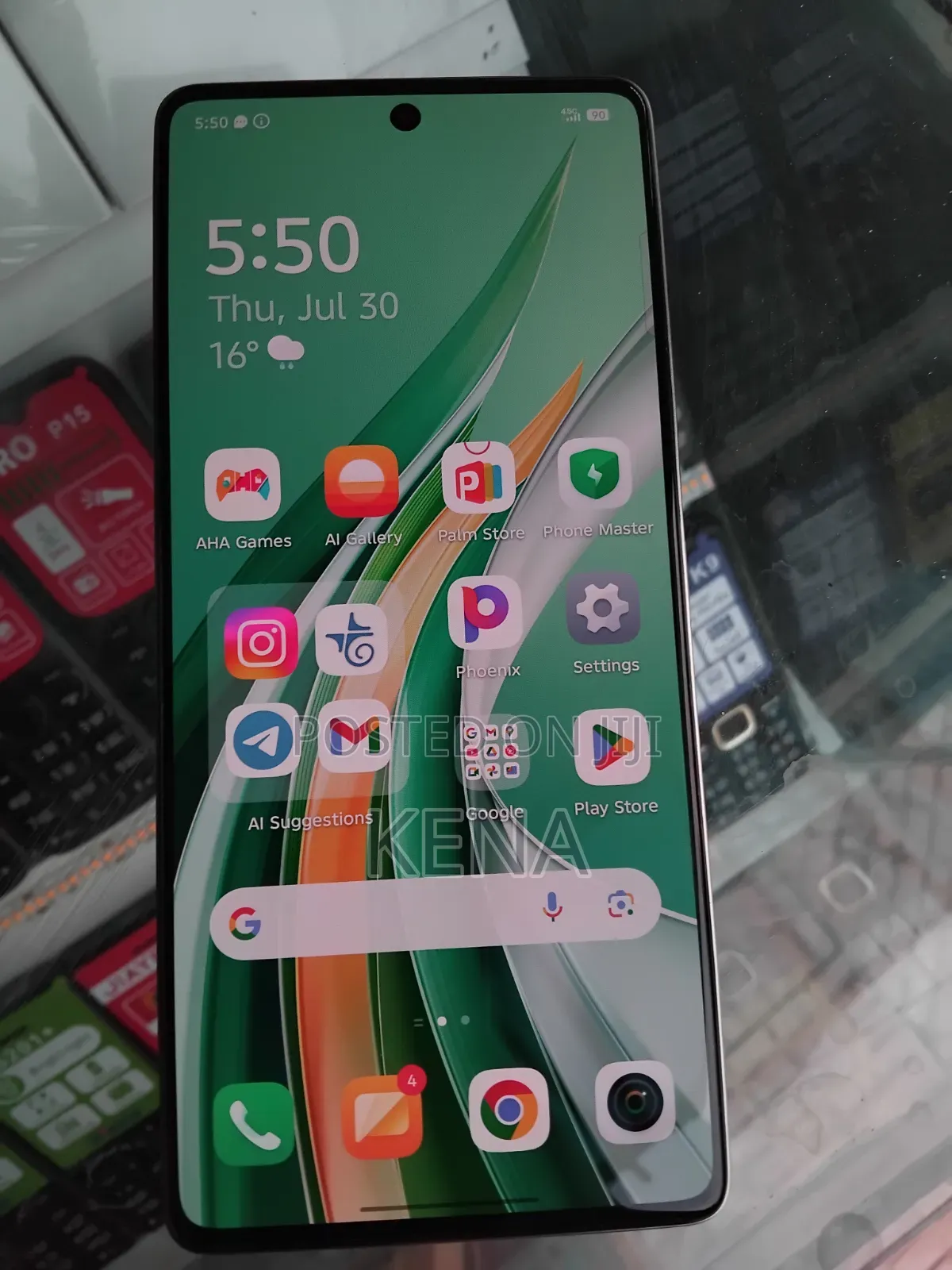 New Mobile Phone 256 GB Gray