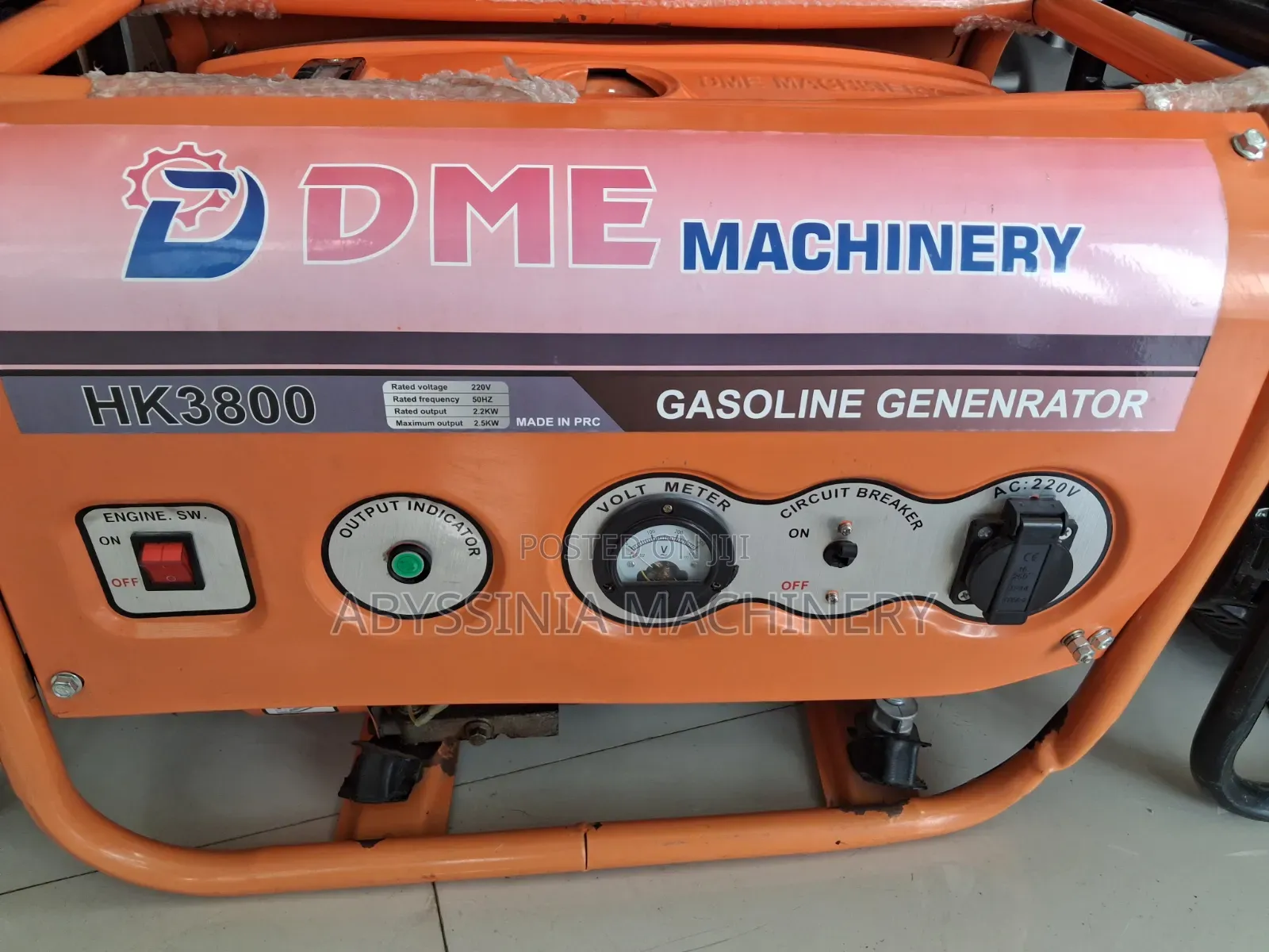 Gasoline Generator Portable Petrol Generator for Home Business
