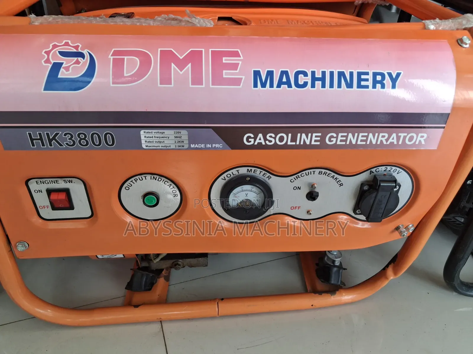 Gasoline Generator Portable Petrol Generator for Home Business