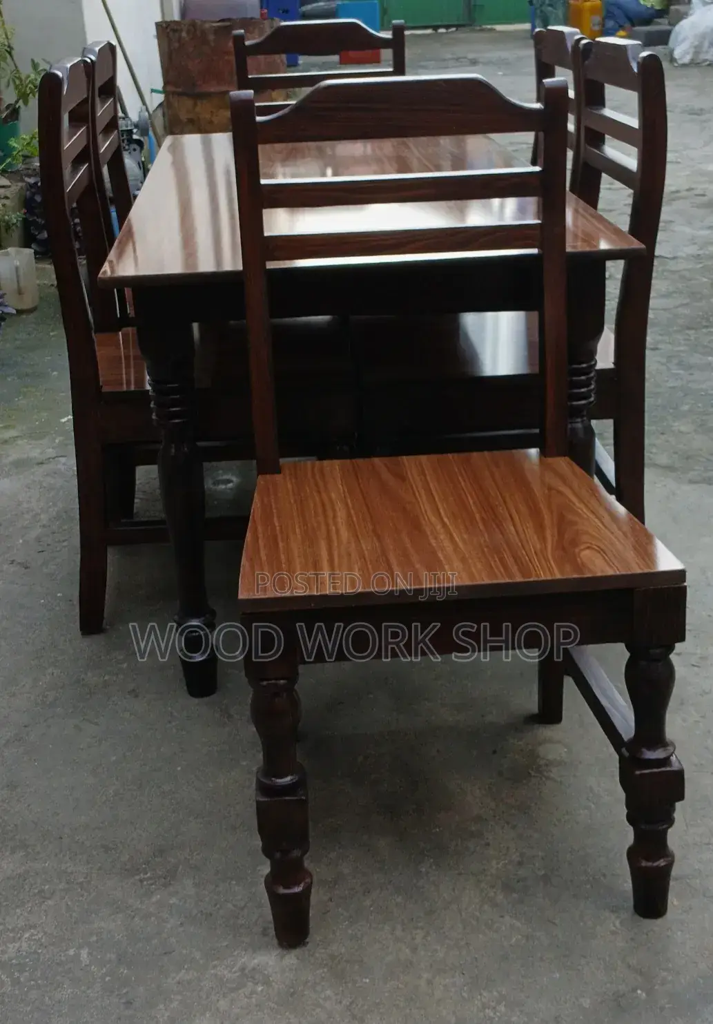 Solid Wood Dining Table Set