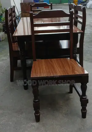 Solid Wood Dining Table Set