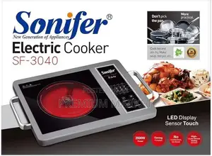 Touch Stove Sonifer SF-3039 Electric Hob ተች ስቶቭ
