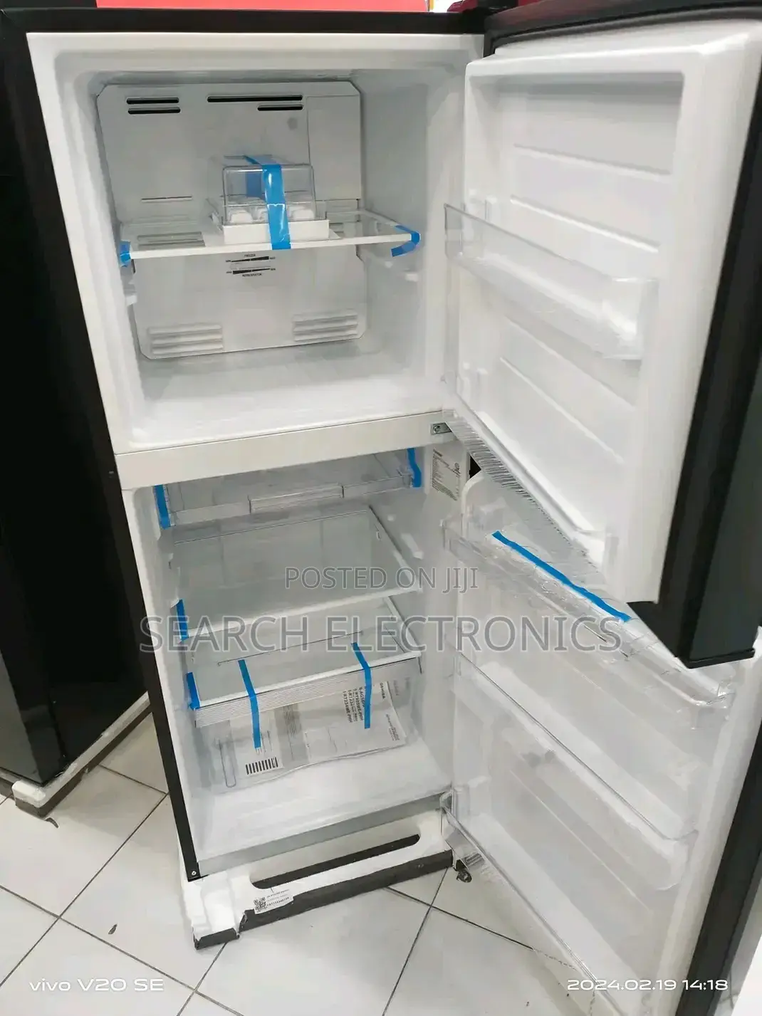 Toshiba 370l Fan Seastem Frigde