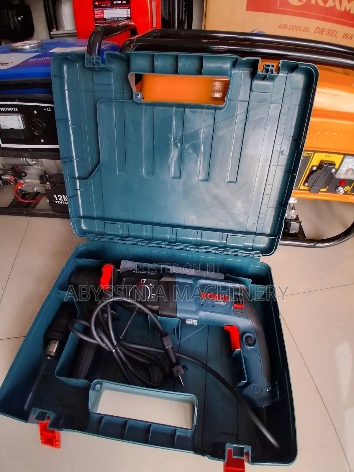 BOSCH Professional Rotary Hammer Drill – Complete Set