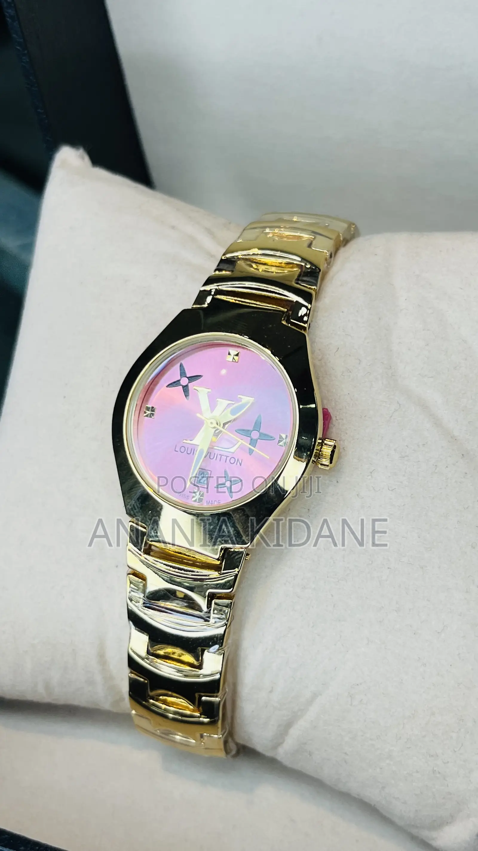 LV Pink Women’s Watch