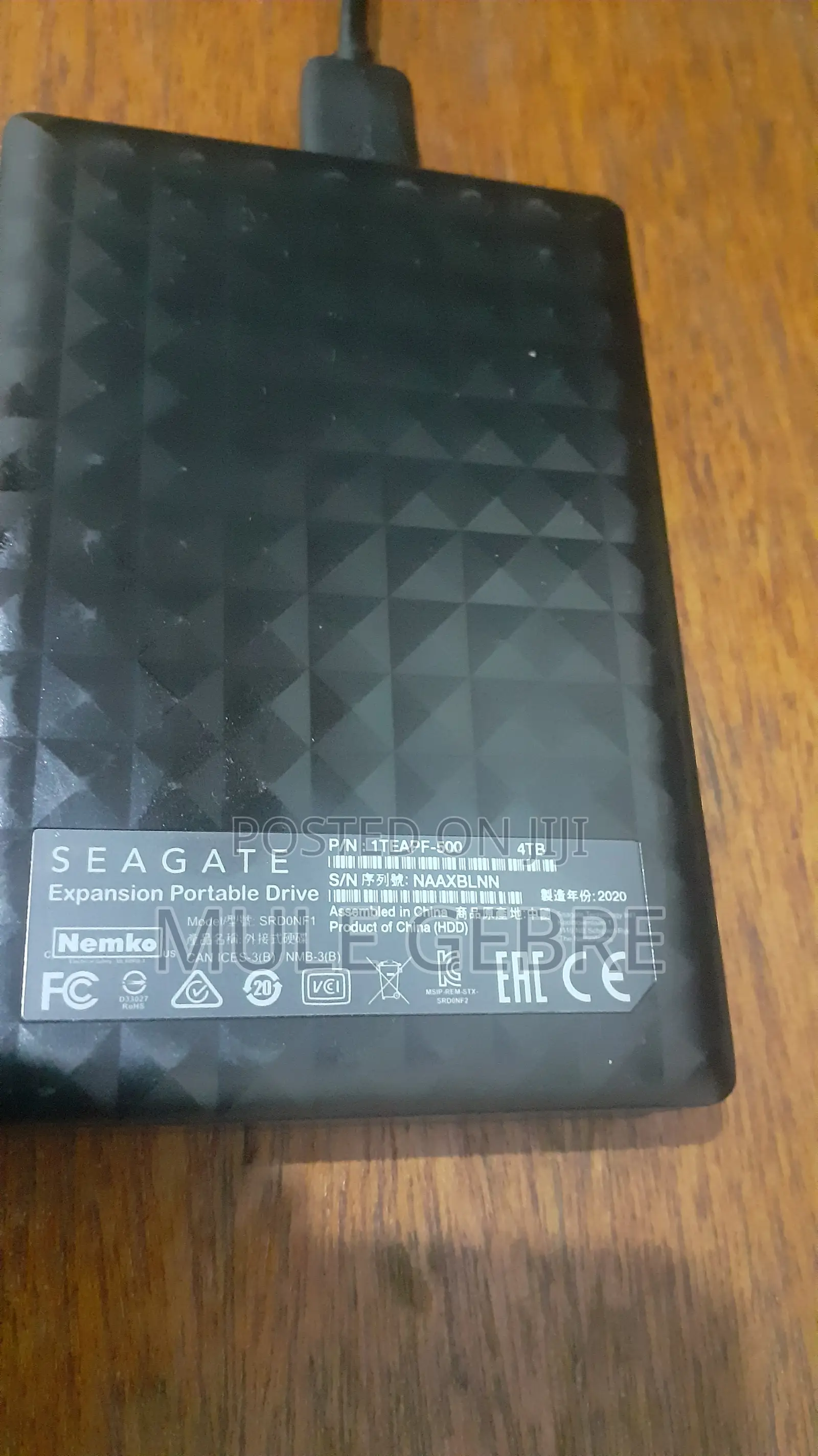 Seagate 4tb Expansion Portable Hard Drive