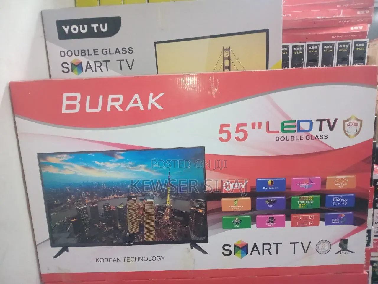 Burak 55inch Smart Android TV