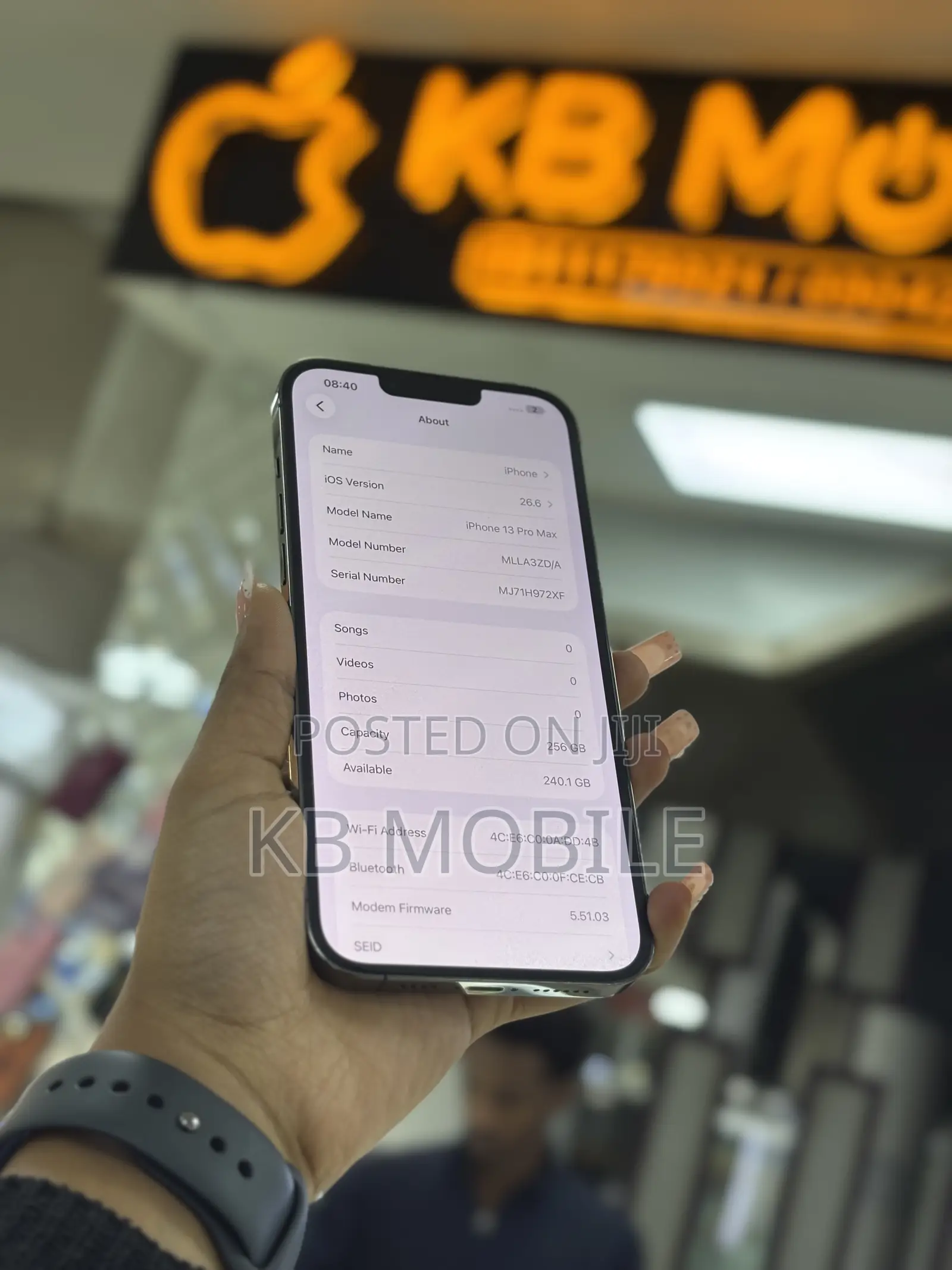 New Apple iPhone 13 Pro Max 256 GB Gray