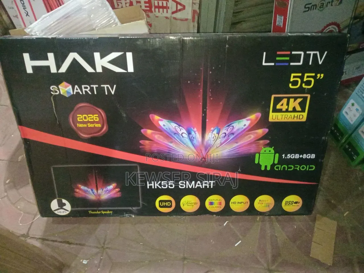 Haki 55inch Smart Android TV