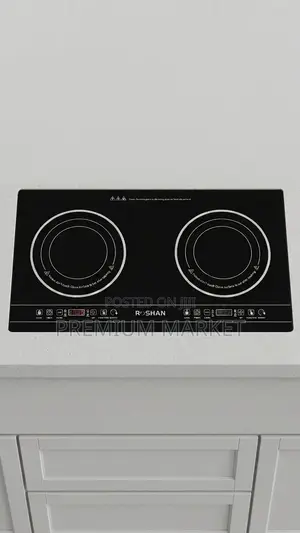 Touch Stove Roshan Double-Burner Stove ሮሻን ተች ስቶቭ ባለ 2