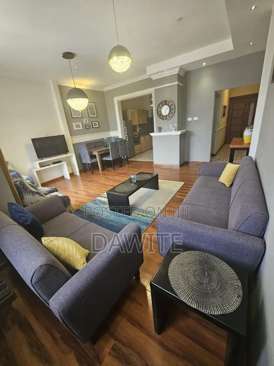 Furnished 3bdrm Apartment in የግል, Bole for sale