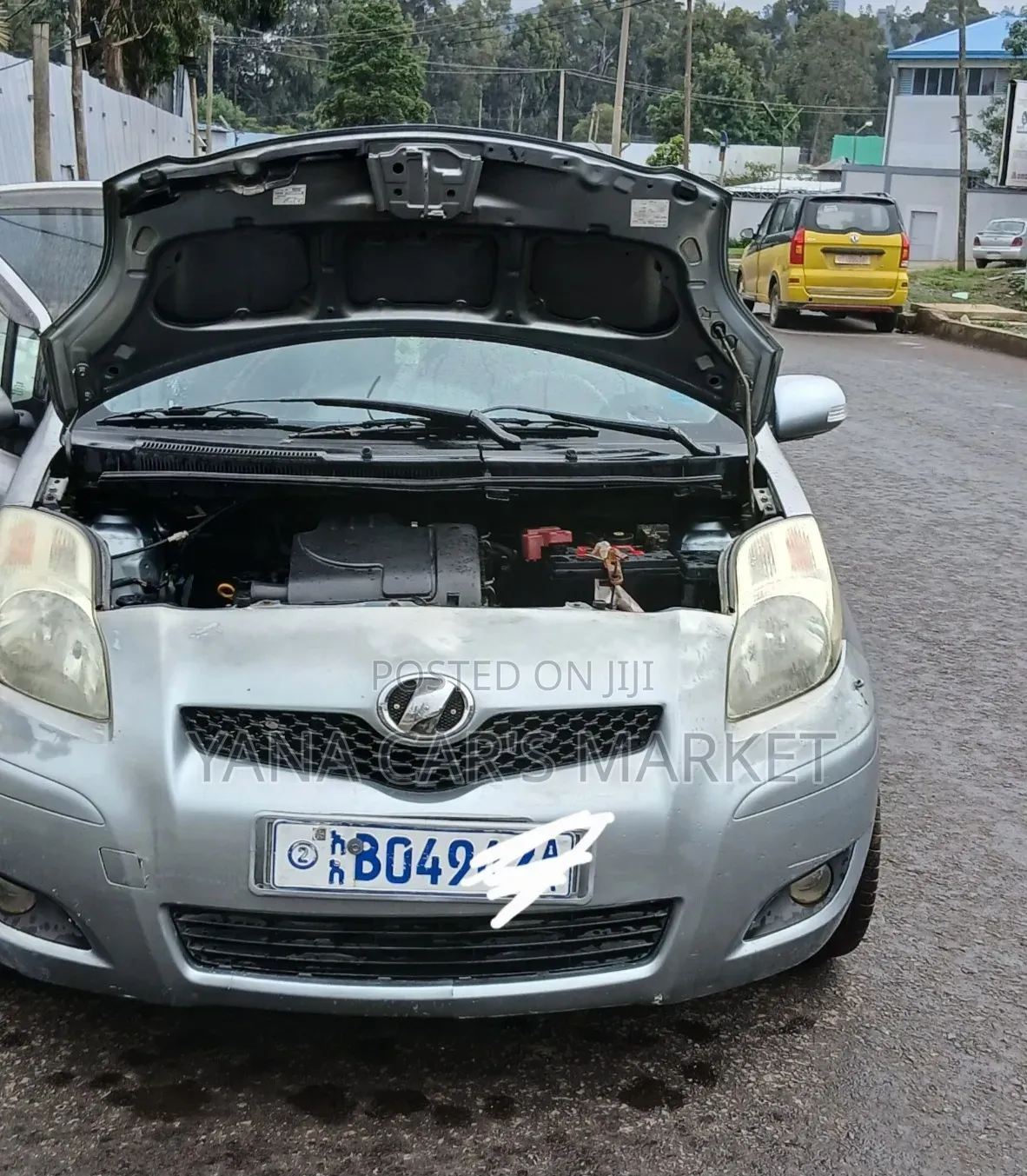 Toyota Yaris 2008 Gray