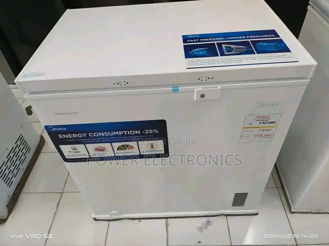 Midea 333L Deep Freezer Refrigerator