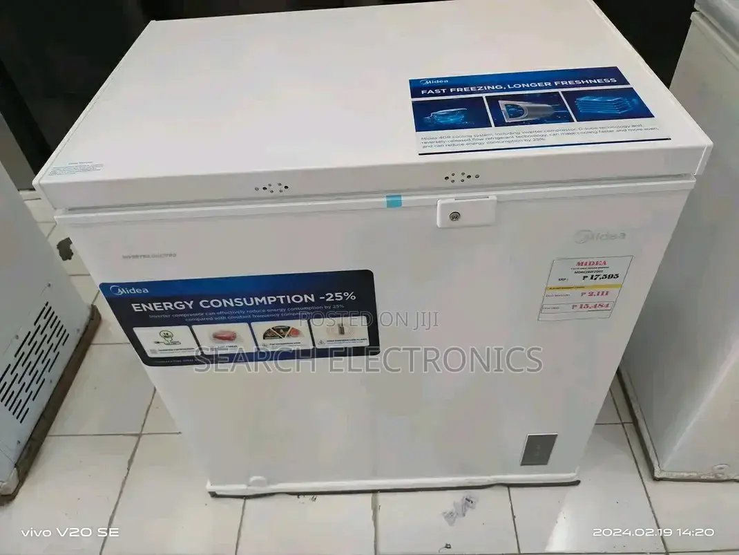 Midea 333L Deep Freezer Refrigerator