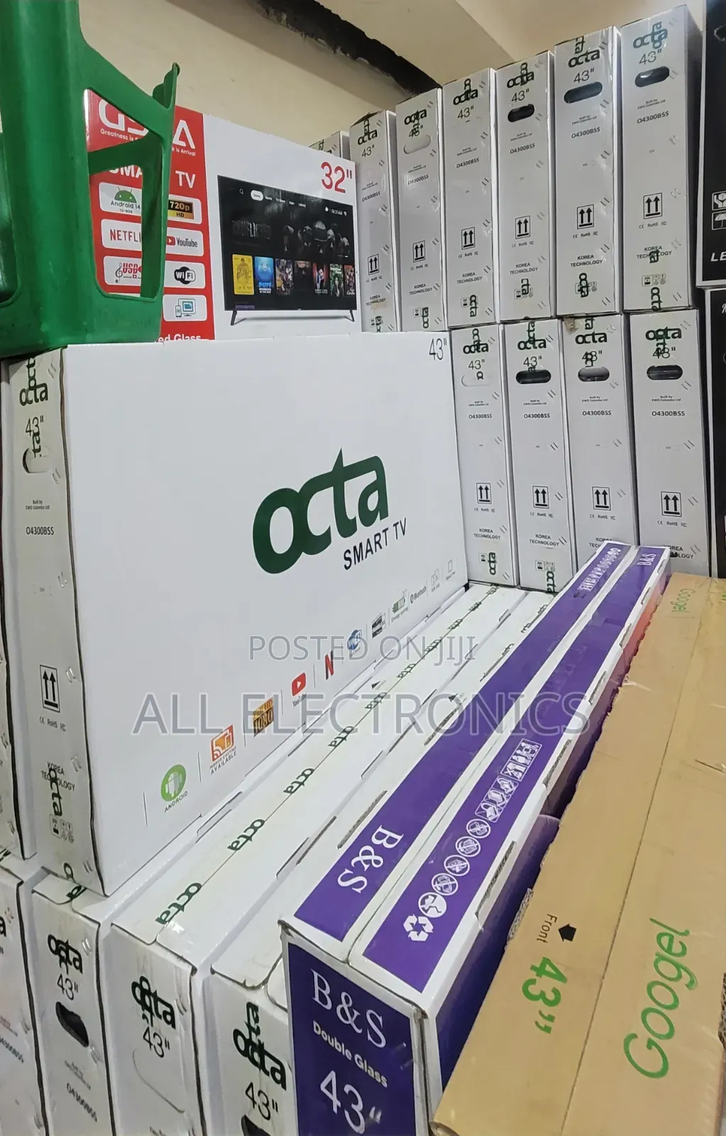 Octa New 2026 43 Inch Smart TV