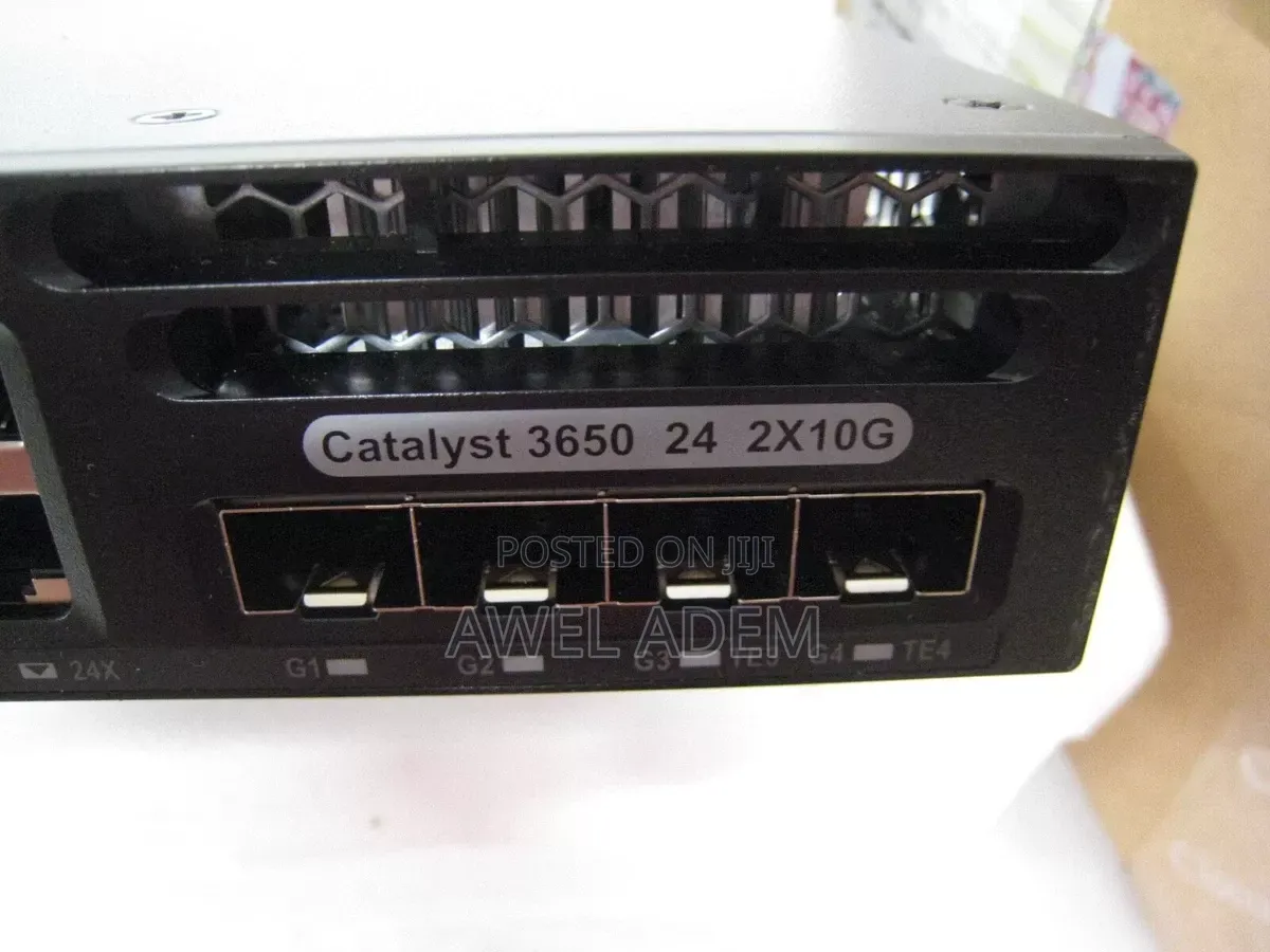 Cisco WS-C3650-24PD-L PoE+ Layer 3 Managed | 2×10G SFP+ 2×1G SFP