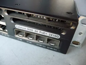 Cisco WS-C3650-24PD-L PoE+ Layer 3 Managed | 2×10G SFP+ 2×1G SFP