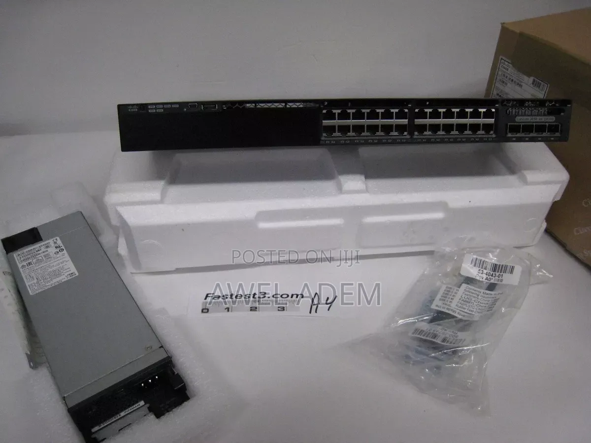 Cisco WS-C3650-24PD-L PoE+ Layer 3 Managed | 2×10G SFP+ 2×1G SFP
