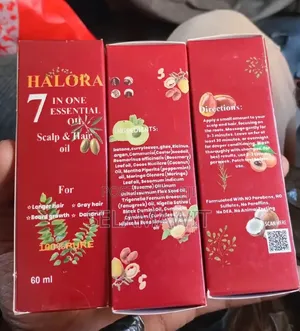 Halora 7 in One Essential Scalp Hair Oil)
