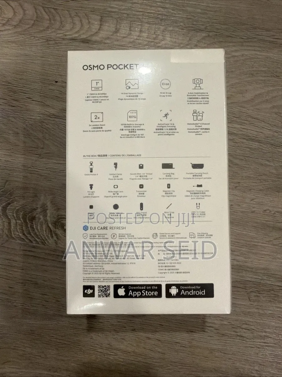 Dji Osmo Pocket 4 Creator Combo