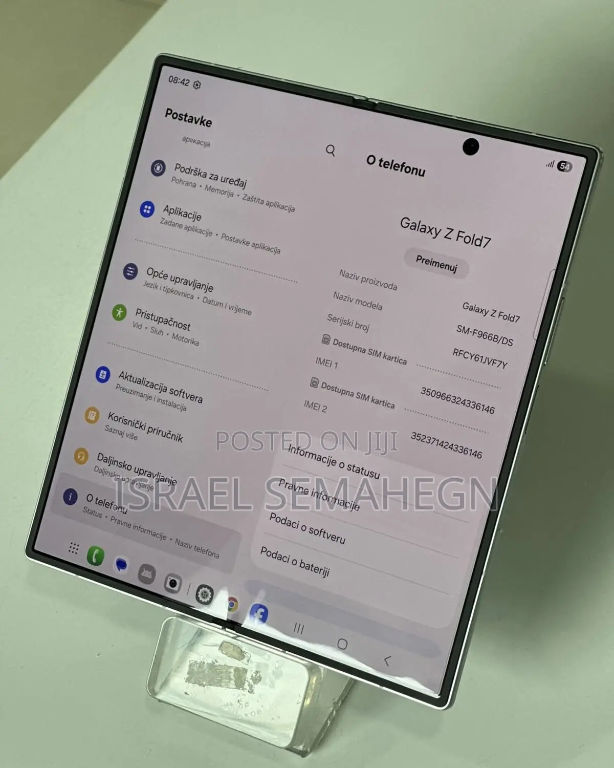 Samsung Galaxy Z Fold7 256 GB Silver