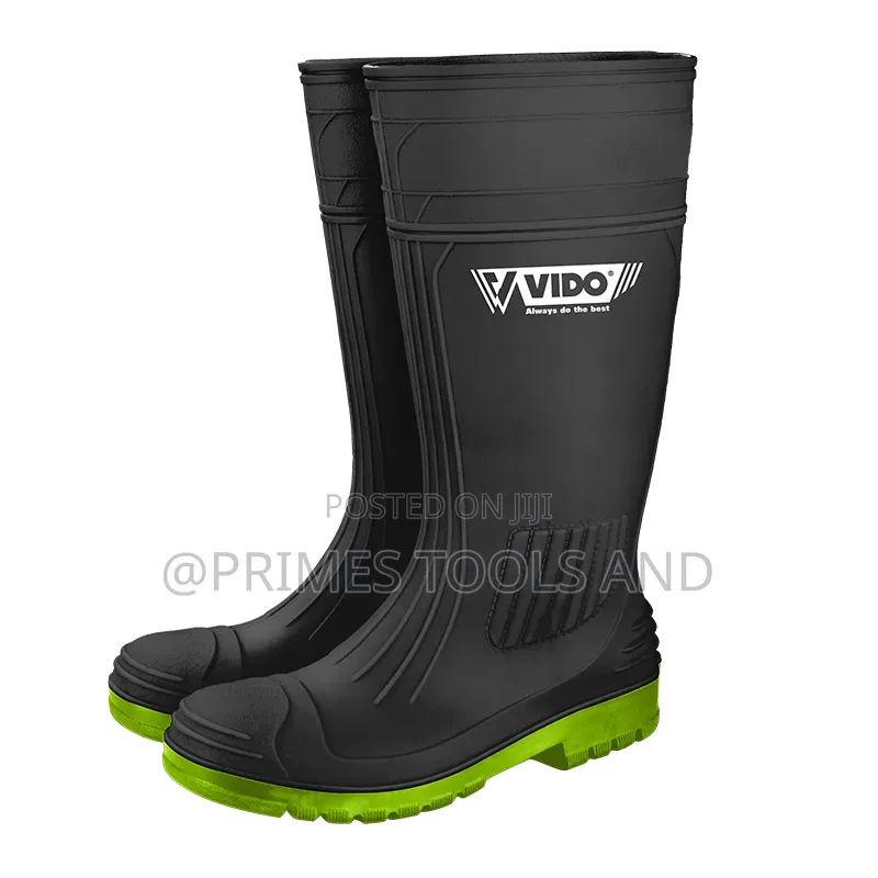 VIDO Safety Boots for Sale in Ethiopia | Waterproof PVC Safety