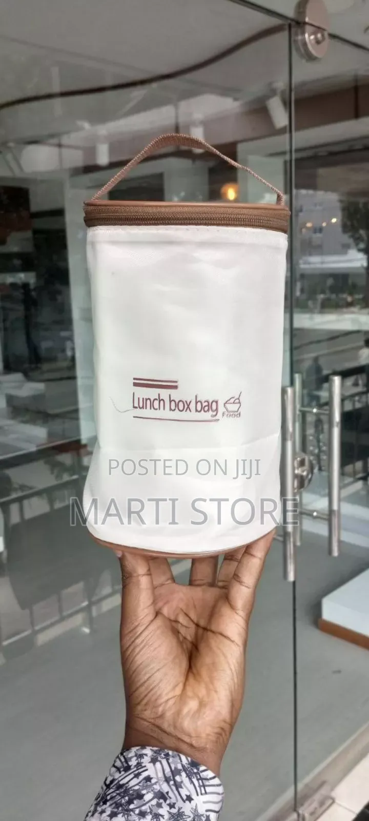 Isolated Lunch Box With Bag