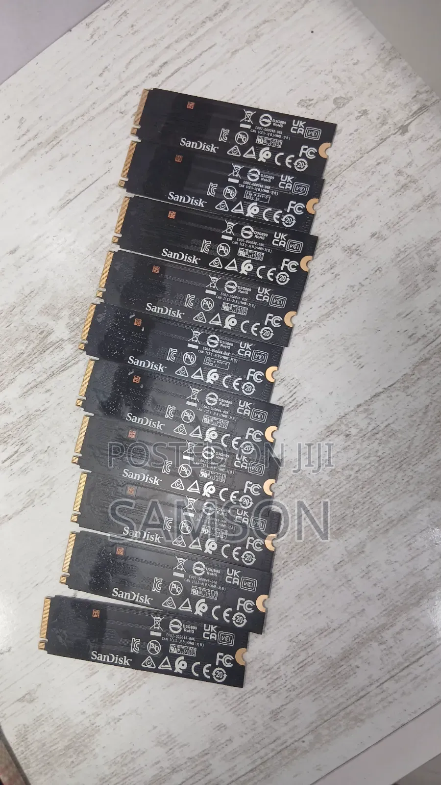 512 Samsung, Wd M.2 SSD Nvme